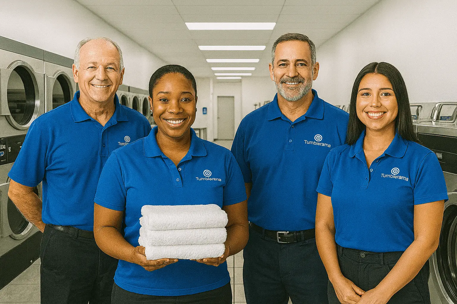 Tumblerama staff and Wash and Fold experts in Tucson